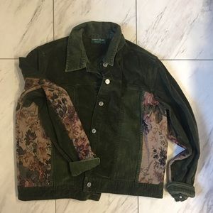 🌿UNIQUE CORDUROY PATTERNED COAT🌿